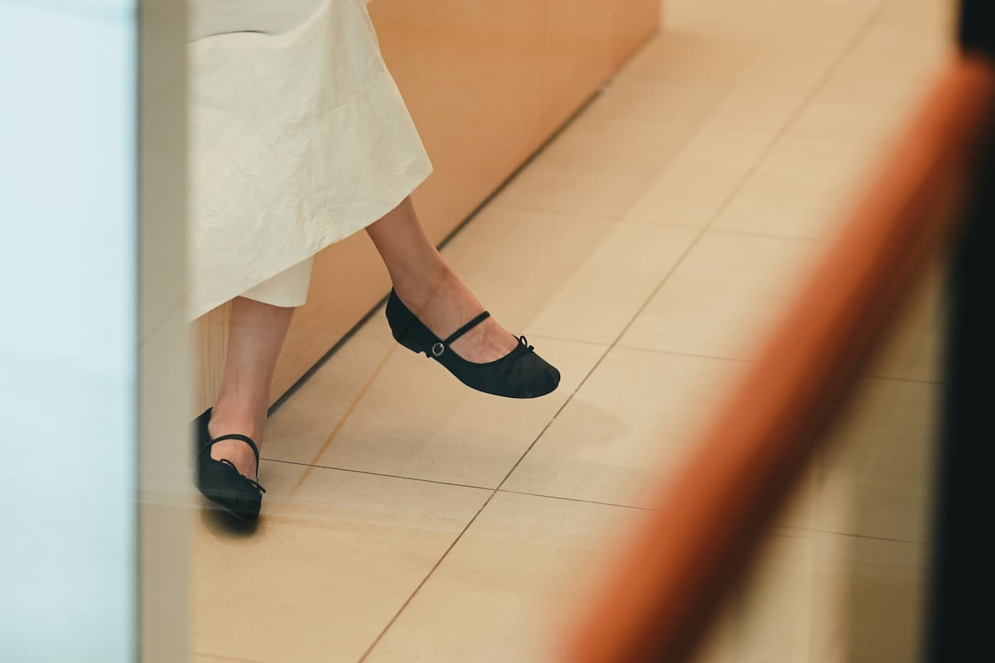 Meher Ballet Flat — Black
